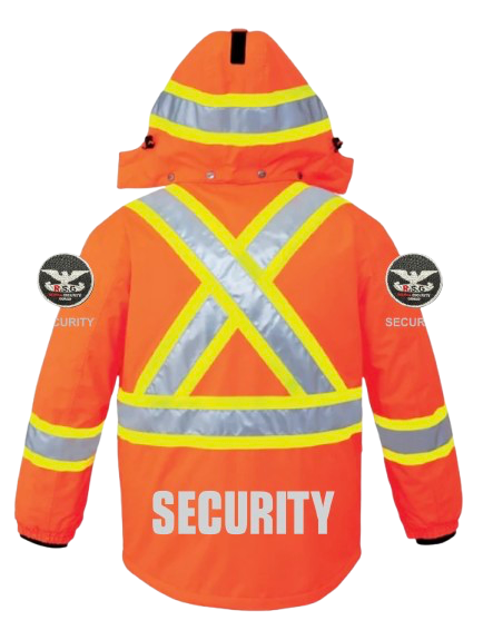 Winter jacket back